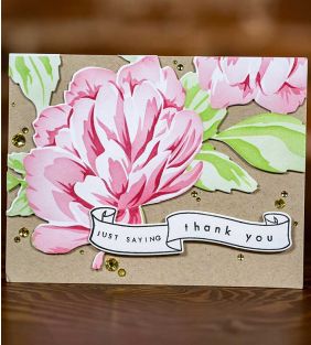 Layered Floral Stencils - 1 Panel, 2 Cards, Thursday 5:30p-7:30p